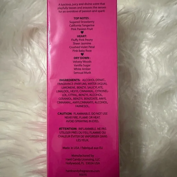 HARD 🩷CANDY PINK 1.7 oz WOMENS NEW - Picture 3 of 3